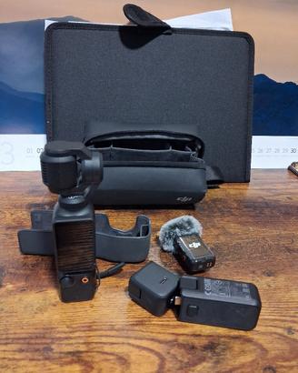 dji poket 3 kit microfono batterie extra sd 256gb