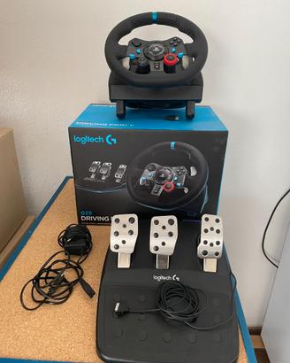 Logitech G29 Driving Force, volante + pedali