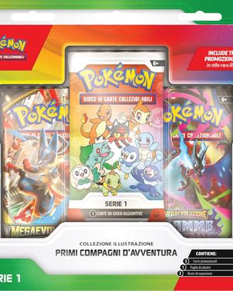 POKEMON - PRIMI COMPAGNI D'AVVENTURA - SERIE 1