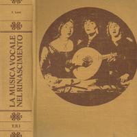 VINILE 33 LP La musica vocale nel Rinascimento