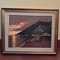 Quadro paesaggio Positano