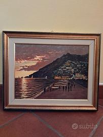 Quadro paesaggio Positano