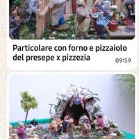 presepi fatti a mano vendibili anche separatamente