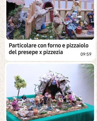 presepi fatti a mano vendibili anche separatamente