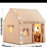 casetta per bimbi in alluminio e tela stampata 