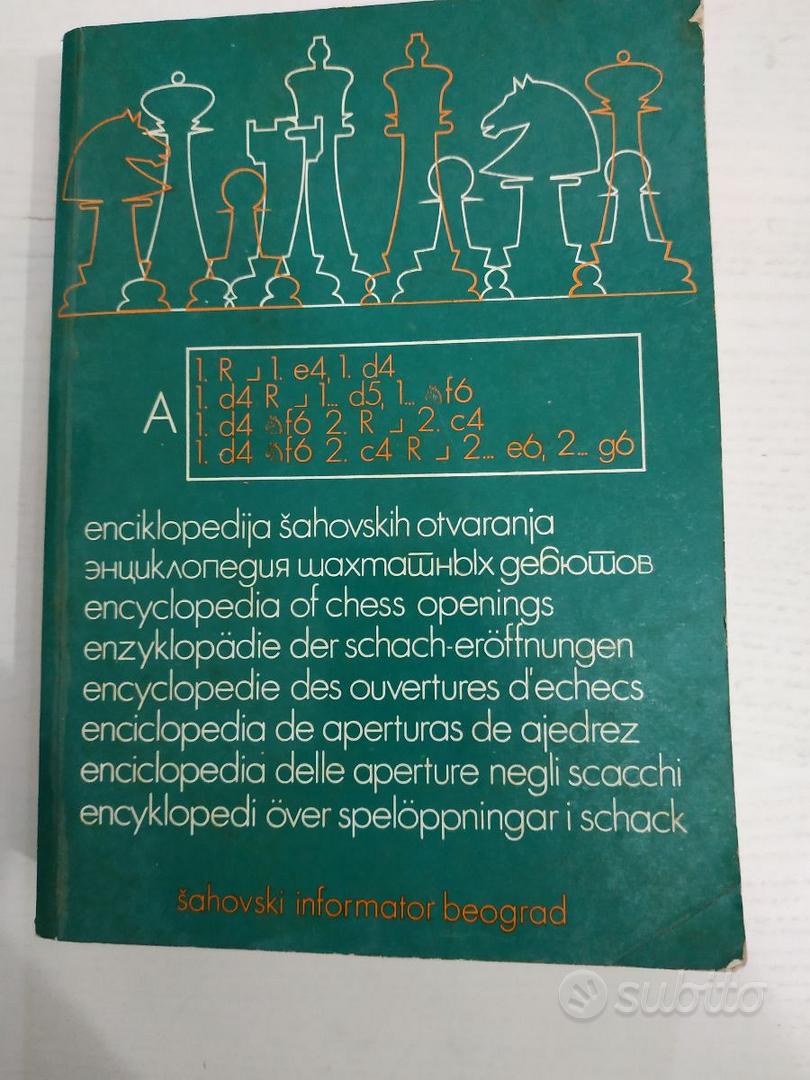 libro di scacchi Enciclopedia delle aperture vol.A - Libri e Riviste In  vendita a Latina