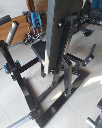 Chest press convergente