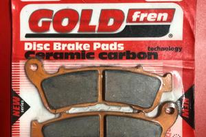 Coppia pastiglie GOLD FREN 257 CARBON CERAMIC