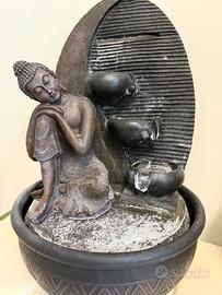 Fontanella da interno con Buddha