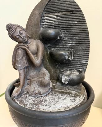 Fontanella da interno con Buddha