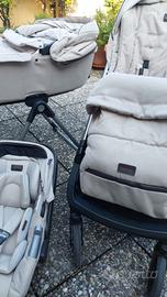 Trio Inglesina Aprica Beige + stand-up +ovetto