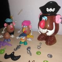 Mr Potato versione I PIRATI, tutto in blocco