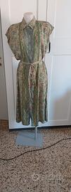 Abito midi in seta indiana – Fantasia Paisley - T