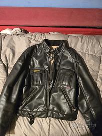 Giacca in pelle nera da Uomo Belstaff