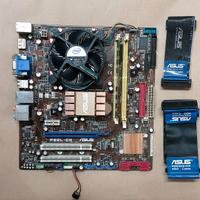 Scheda madre Asus P5QL-CM + Cpu E6500 + 2GB Ram