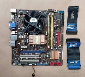 Scheda madre Asus P5QL-CM + Cpu E6500 + 2GB Ram