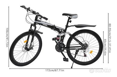 mountain bike pieghevole