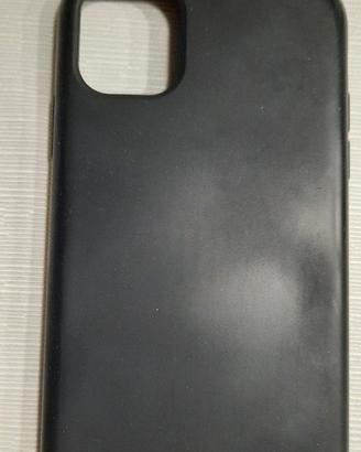 Cover silicone nero iphone 11