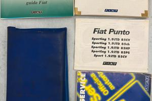 Libretto uso e manutenzione  fiat punto