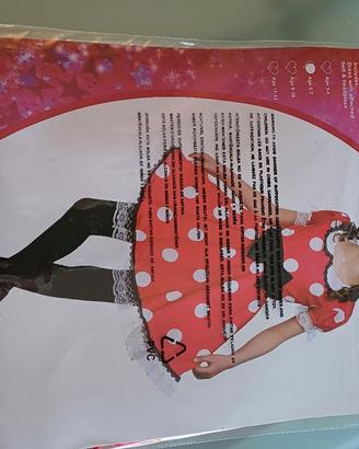 vestito carnevale Minnie
