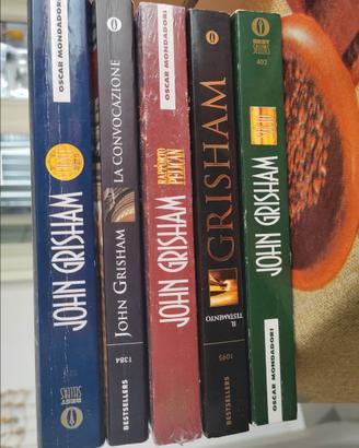 Lotto 5 romanzi Johan Grisham