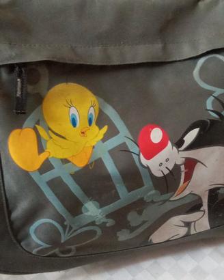 borsa tracolla loneis tunes Titti e Silvestro 