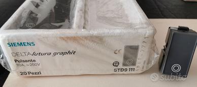 SIEMENS DELTA FUTURA GRAPHIT - PULSANTE 5TD9111