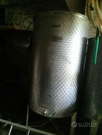 serbatoio acciaio inox 1000 litri per olio