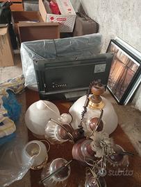TV ,lampadari per pezzi di ricambio