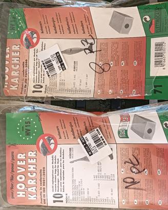 sacchetti per aspirapolvere  hv15