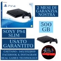 SONY PS4 SLIM CON 2 MESI DI GARANZIA NOSTRI USATO