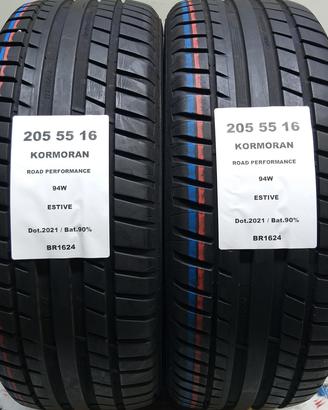 2 GOMME 205 55 16 KORMORAN BR1624