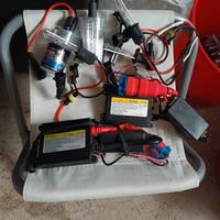 5  lampade xenon più centraline h1