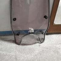 Parabrezza per moto custom come nuovo