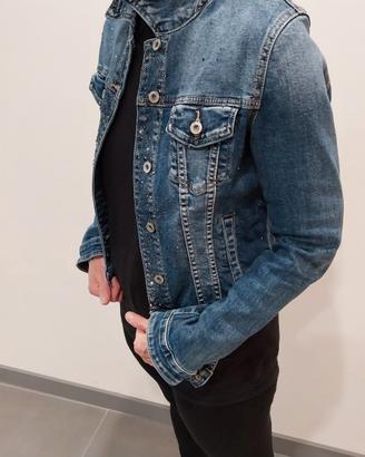 Giacca di jeans da donna/uomo (unisex) in denim
