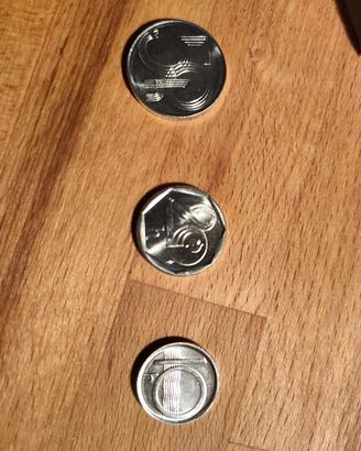 Lotto 3 monete Repubblica Ceca 1994