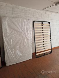 Materasso e rete  una piazza e mezza