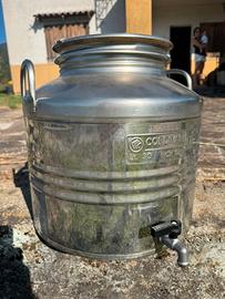 Tanica / fusto Cordivari 30l inox con coperchio