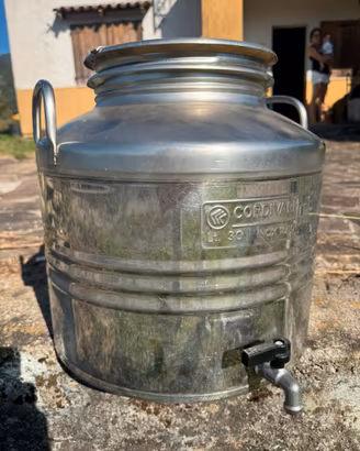 Tanica / fusto Cordivari 30l inox con coperchio