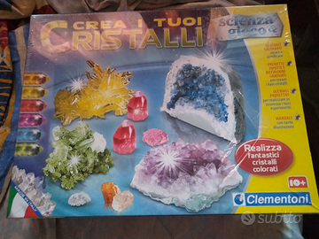 Gioco Clementoni Crea i tuoi cristalli
