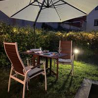 4 Sedie da giardino in legno