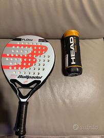 Racchetta Padel Bullpadel  Flow Light + Palline