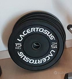 SET TRAINING Bumper Plates - 200 KG Lacertosus