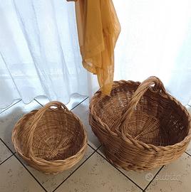 Cesto in vimini, paniere