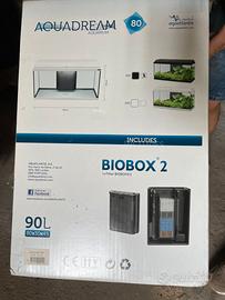 Acquario atlantis Aquadream NUOVO con accessori