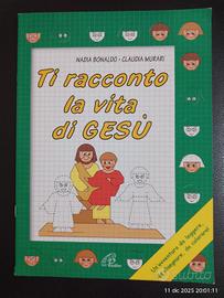 storia di Gesù da colorare 