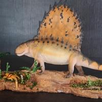 Dimetrodonte Diorama