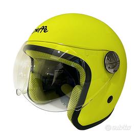 CASCO DIEFFE BAMBINO GIALLO OPACO