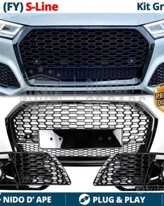 CALANDRA + GRIGLIE FENDINEBBIA Audi Q5 FY S-Line