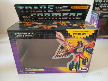 Transformers G1 Predacon Falcon Scatola Vuota